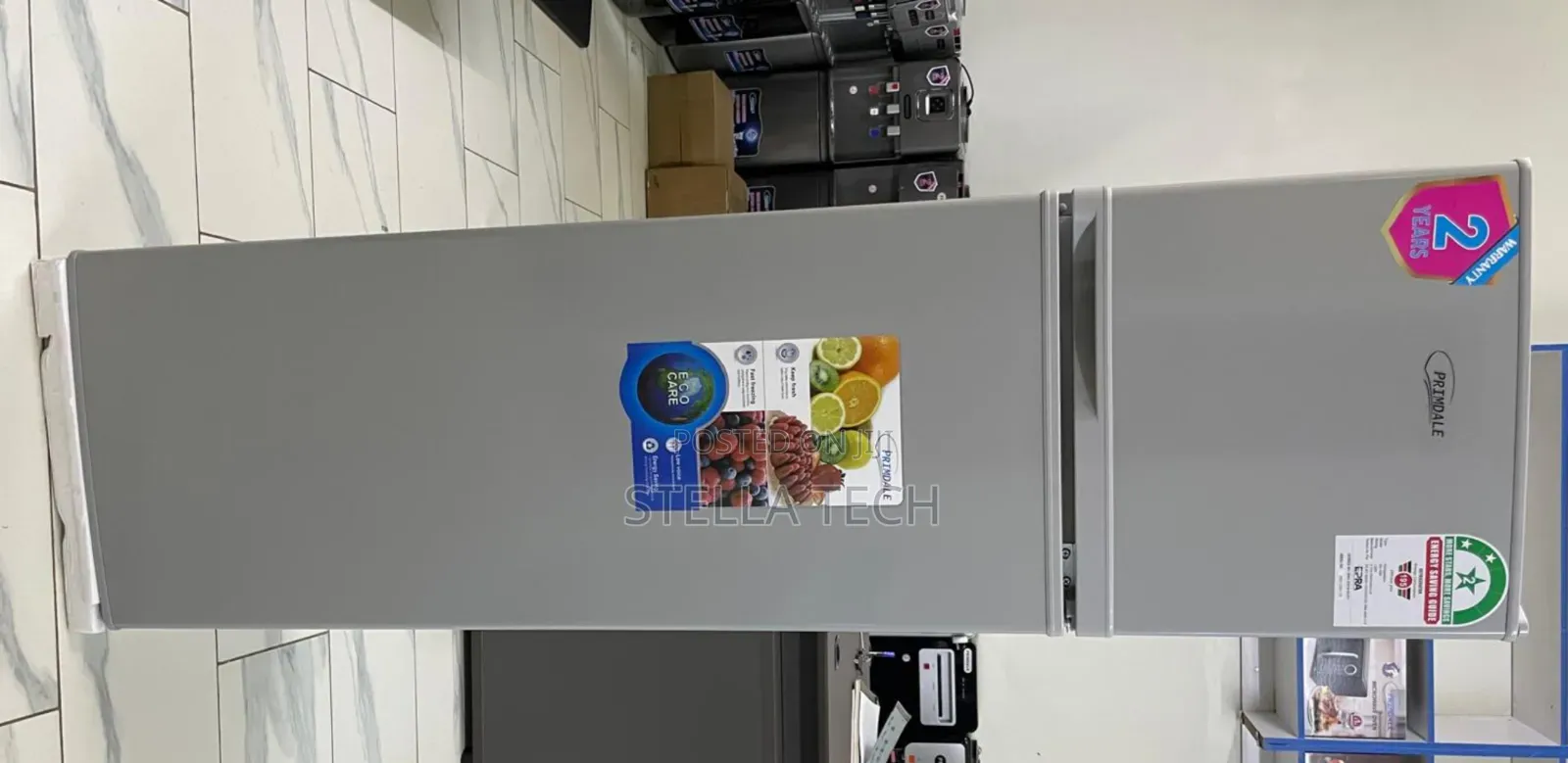 Primdale 168 Litres Large Capacity Double Door Refrigerator Fridge