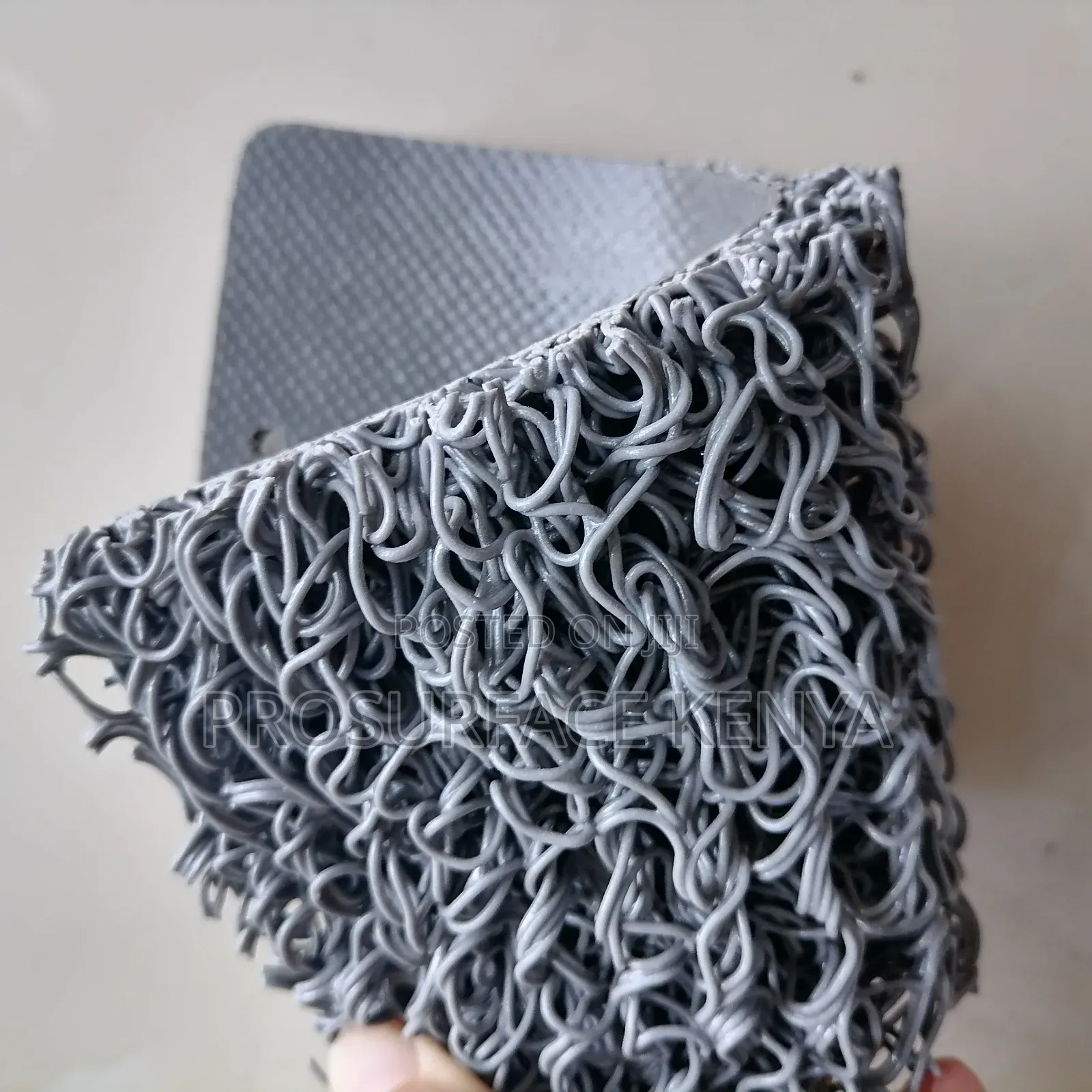 Heavy-Duty Outdoor Indoor Spaghetti Coil Mat