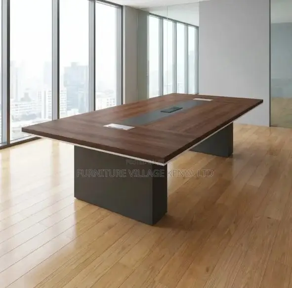 Boardroom Table; 6-8 Seater Wooden Board Meeting Table
