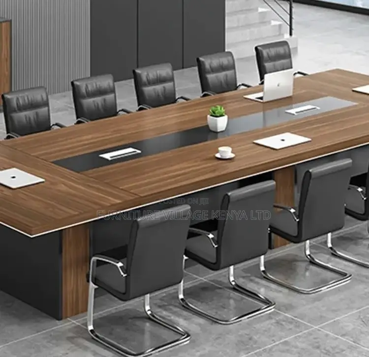 Boardroom Table; 6-8 Seater Wooden Board Meeting Table