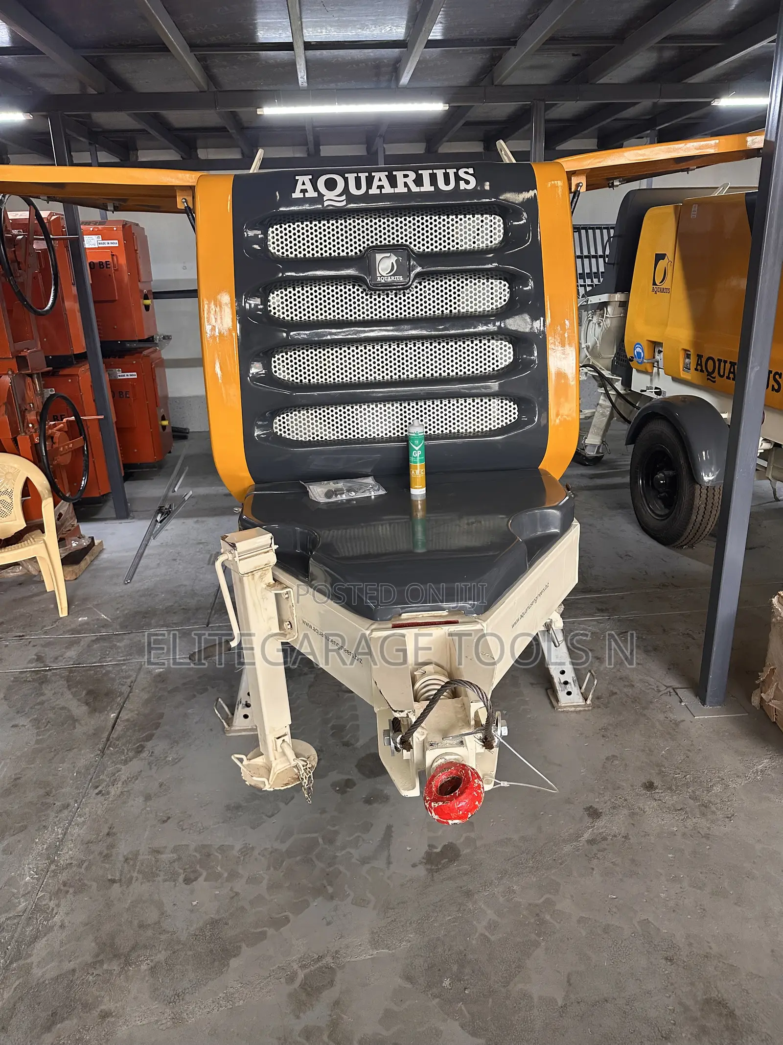 Heavy Duty Aquarius 6 Cylinder Concrete Pump