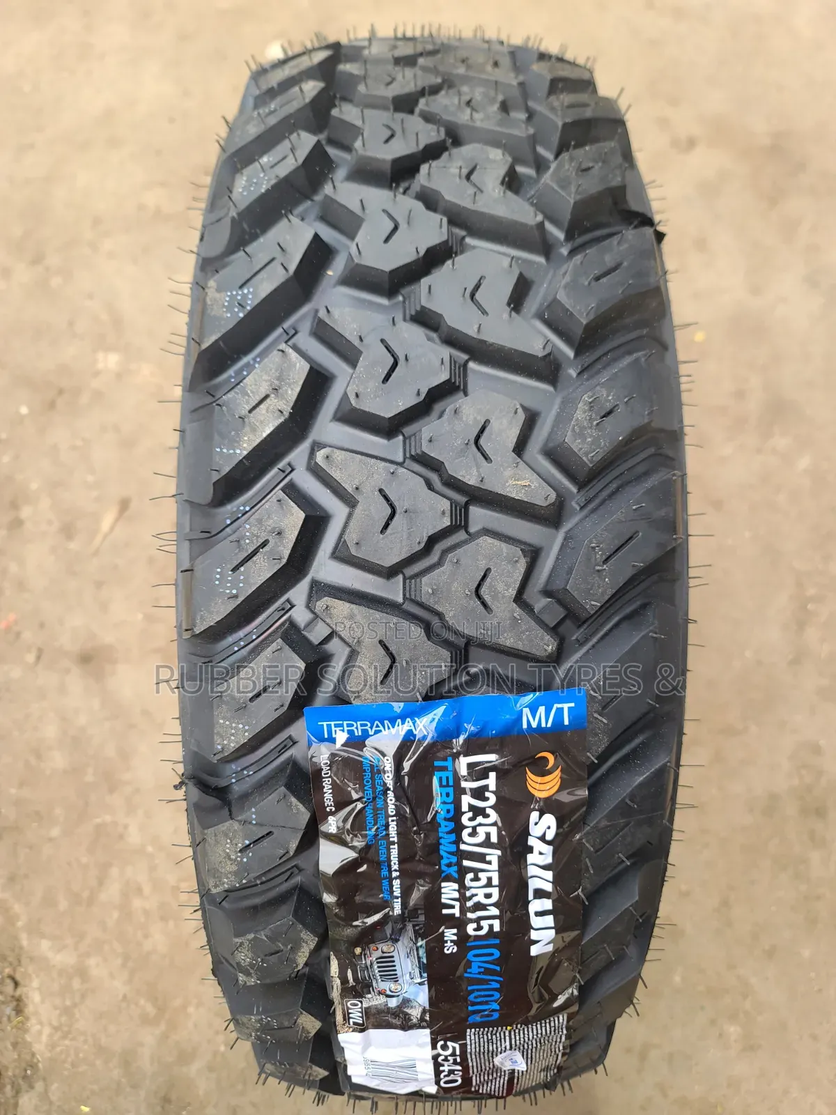 Lt 235 /75 R15 Sailun Tyres Terramax M/T Mud-Terrain