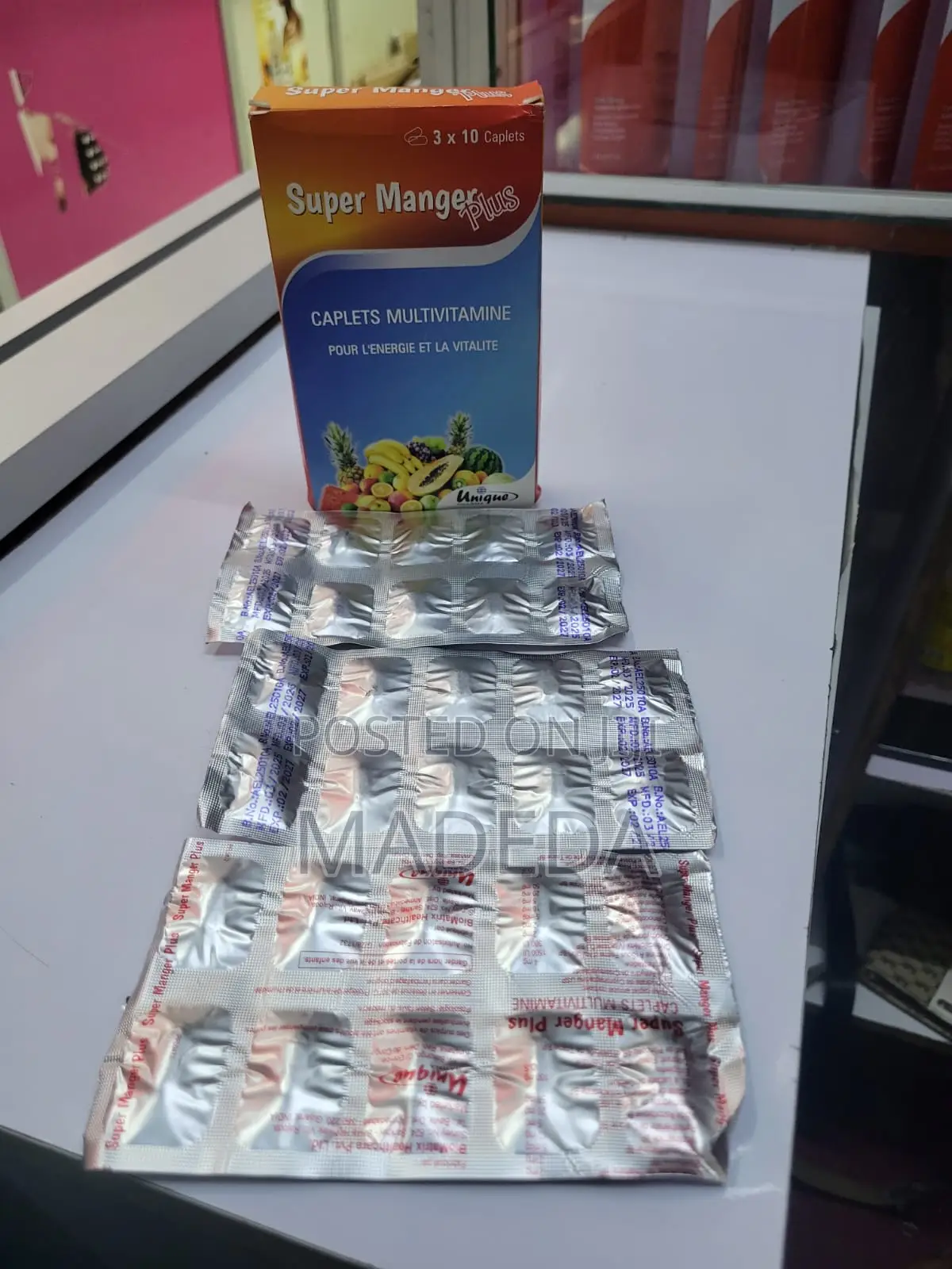 Super Manger Plus Weight Gain Tablets 30 Pills