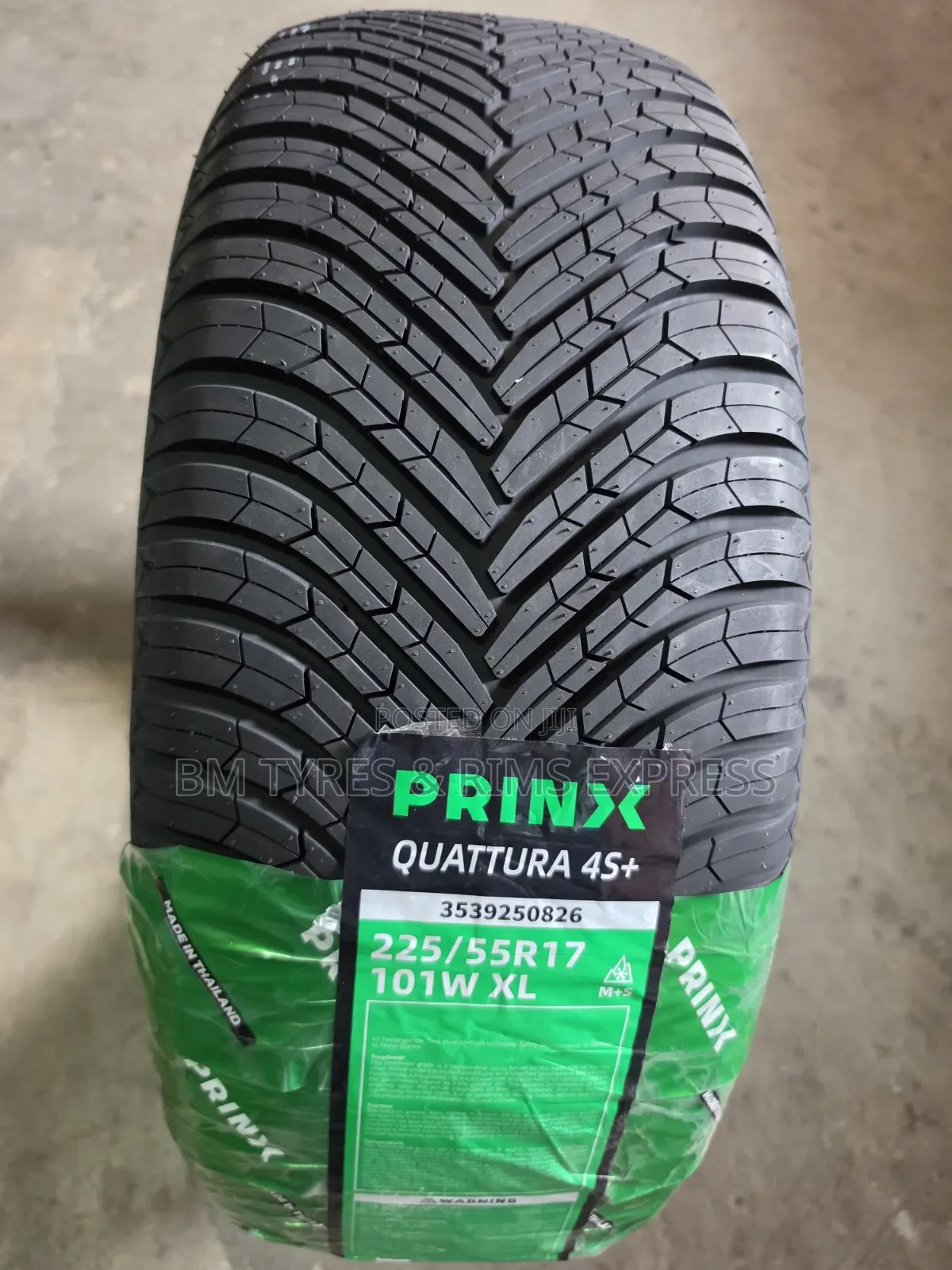 225 /55 R17 Prinx Tires (Thailand) Sports