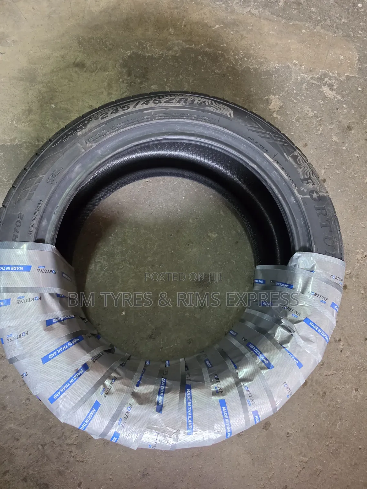 245 /45 R17 FORTUNE TIRES (Thailand)