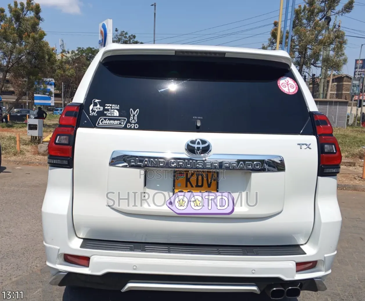 Toyota Land Cruiser Prado 2018 Pearl