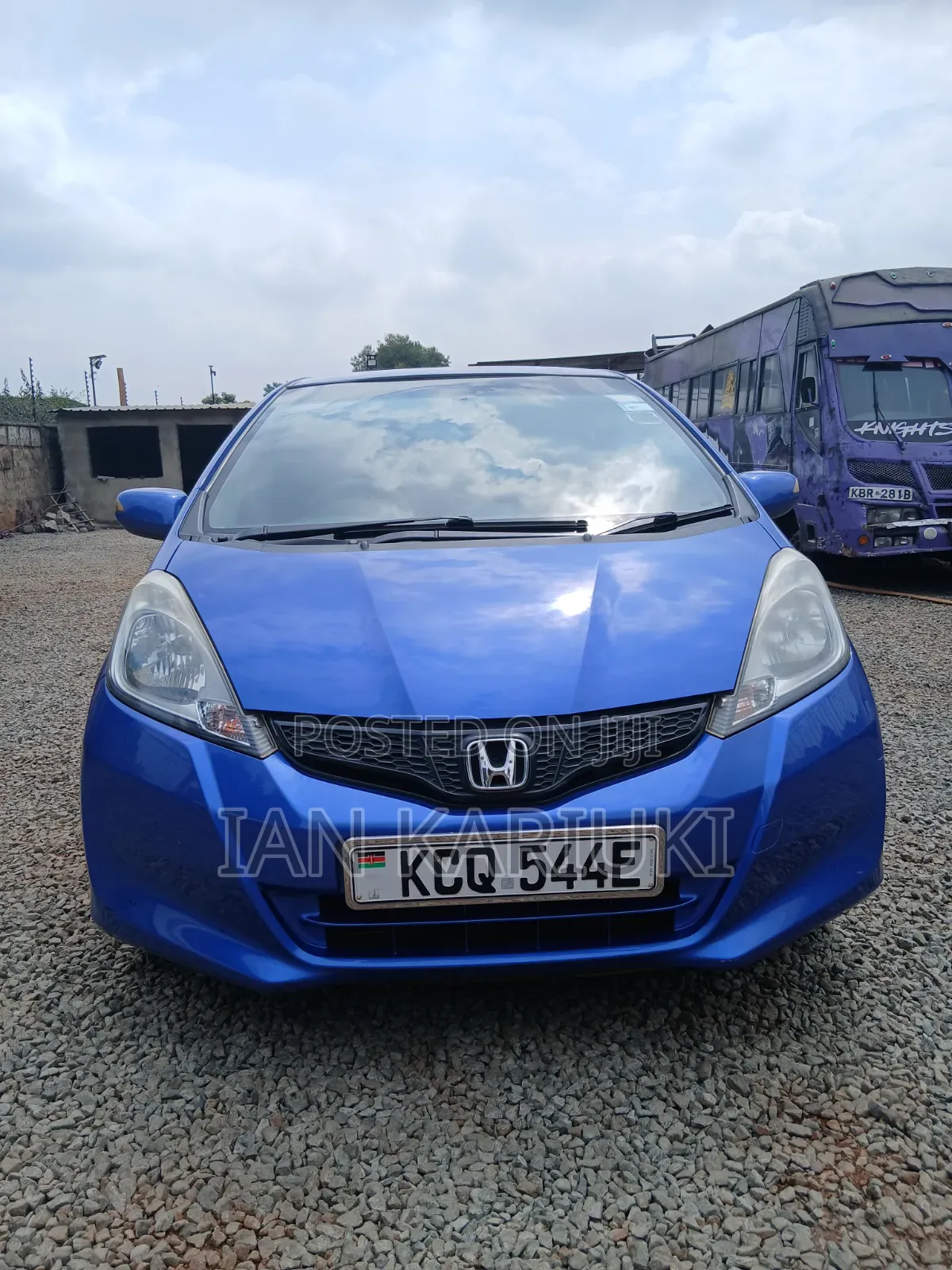 Honda Fit 2011 Blue