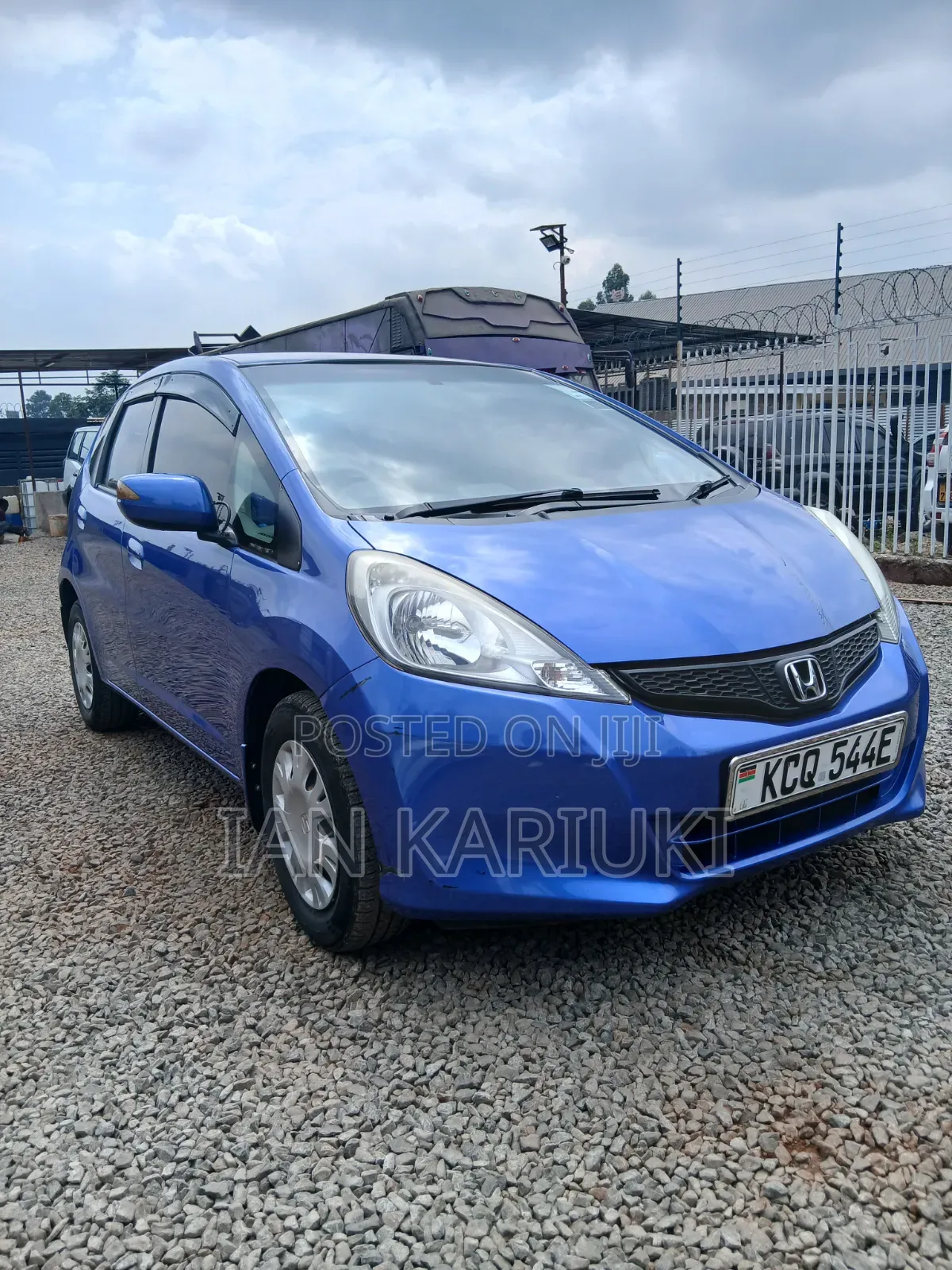 Honda Fit 2011 Blue