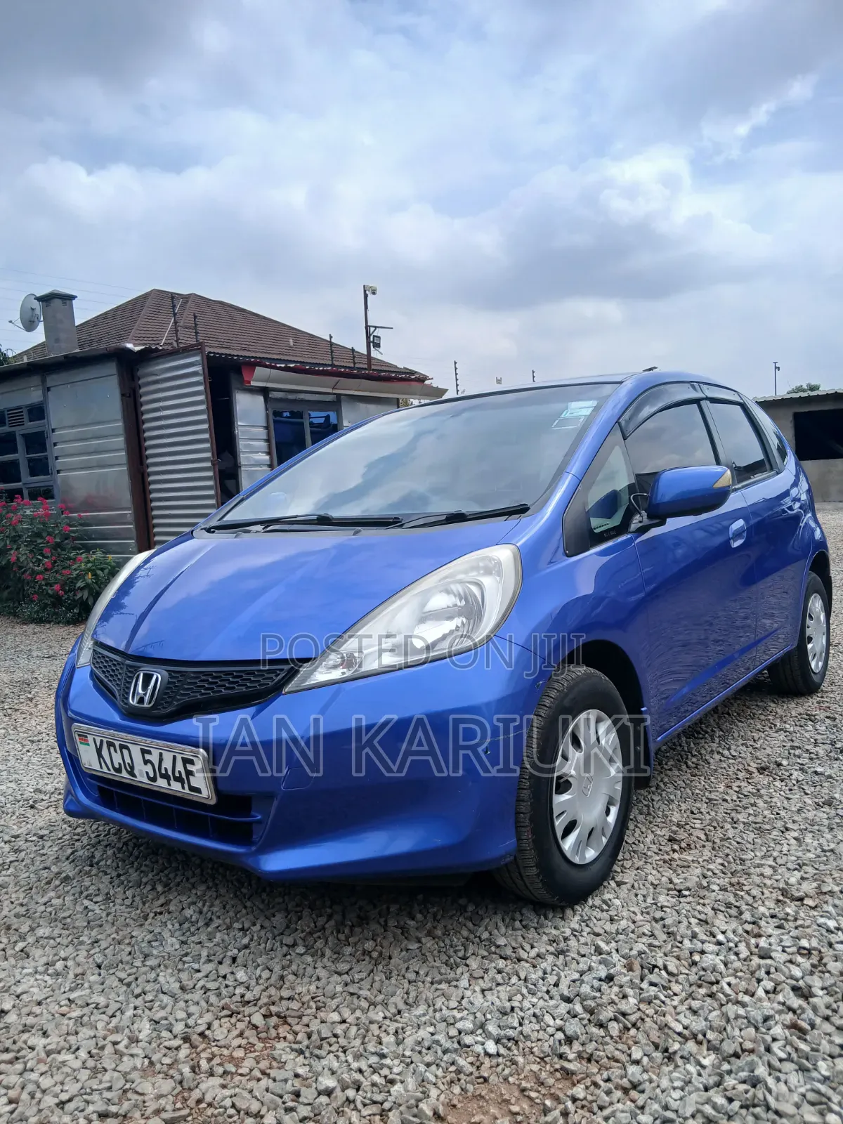Honda Fit 2011 Blue