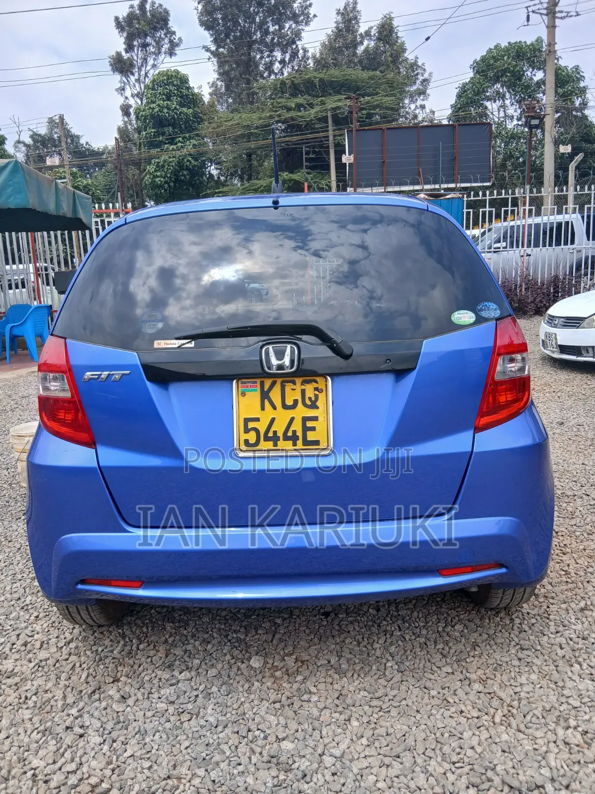 Honda Fit 2011 Blue