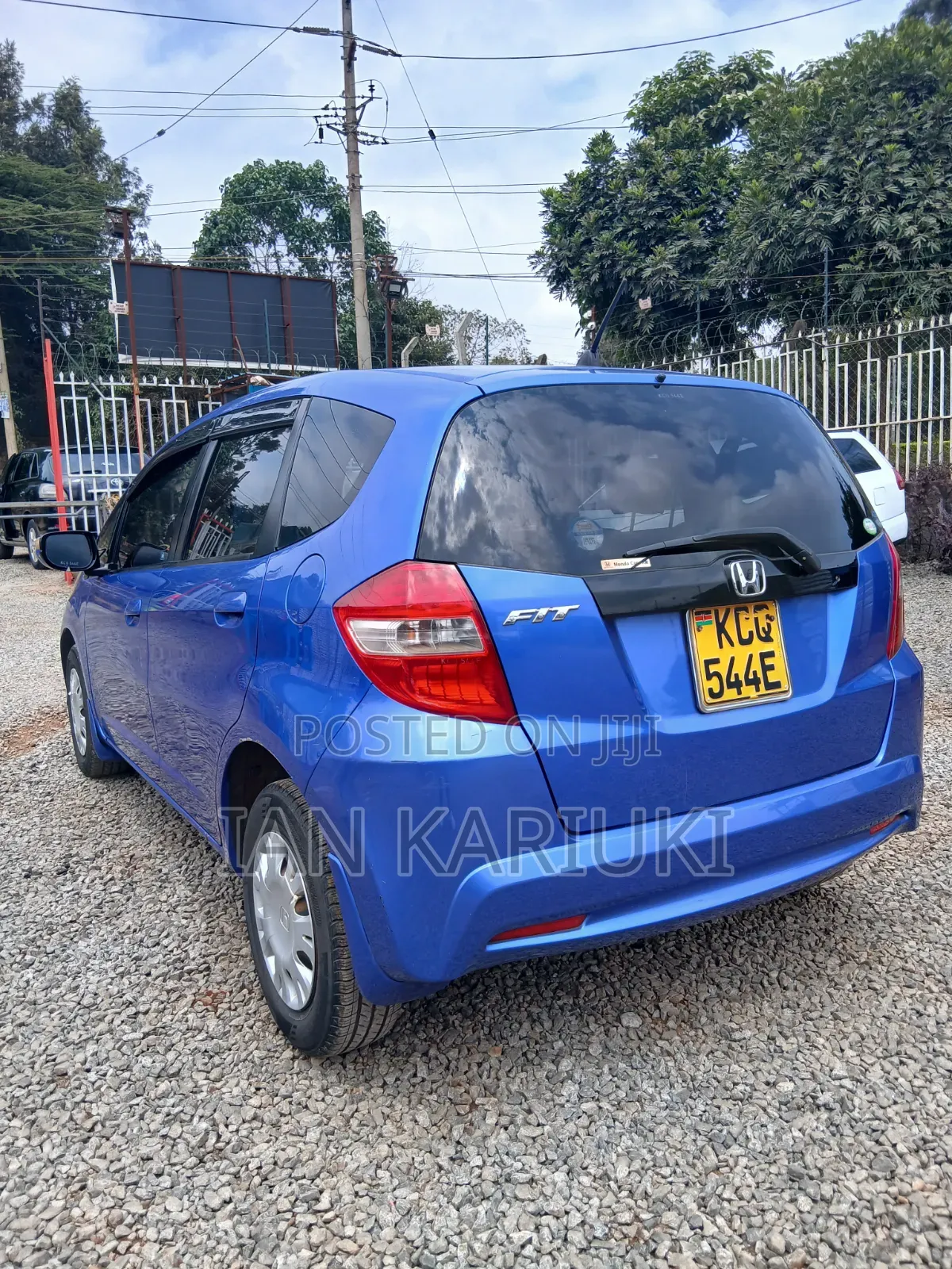 Honda Fit 2011 Blue