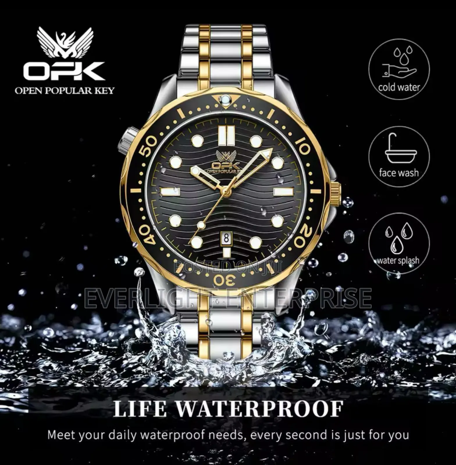 High Quality Opk Gents Watch #8152
