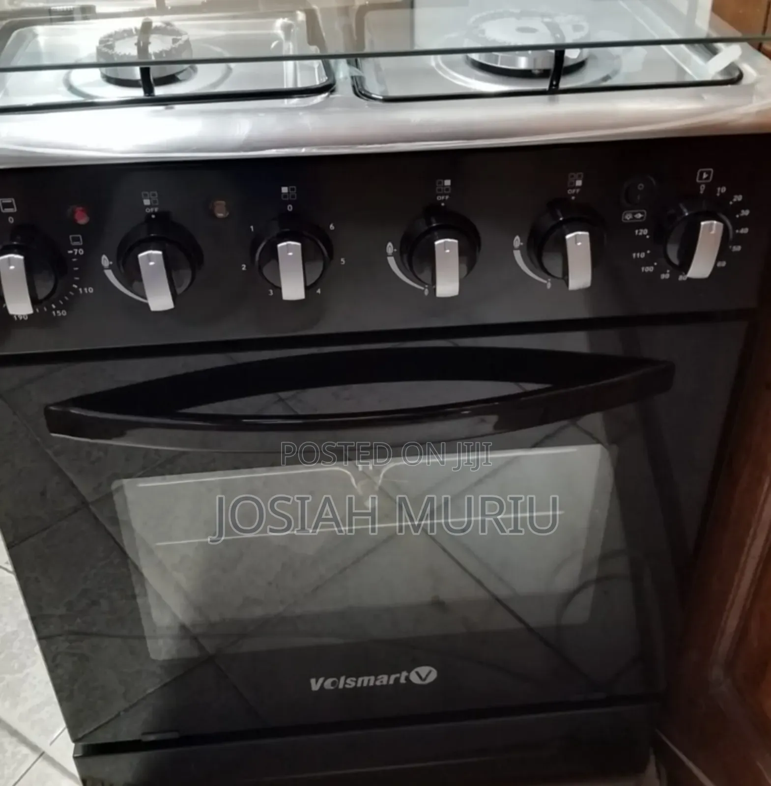 Volsmart 50x55 3+1 Standing Cooker With Electric Oven