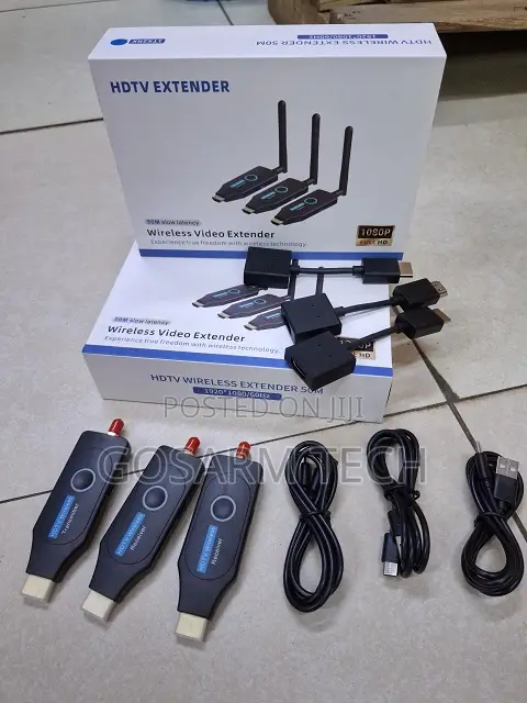 Wireless 50M HDMI Extender With 2 Displays Support