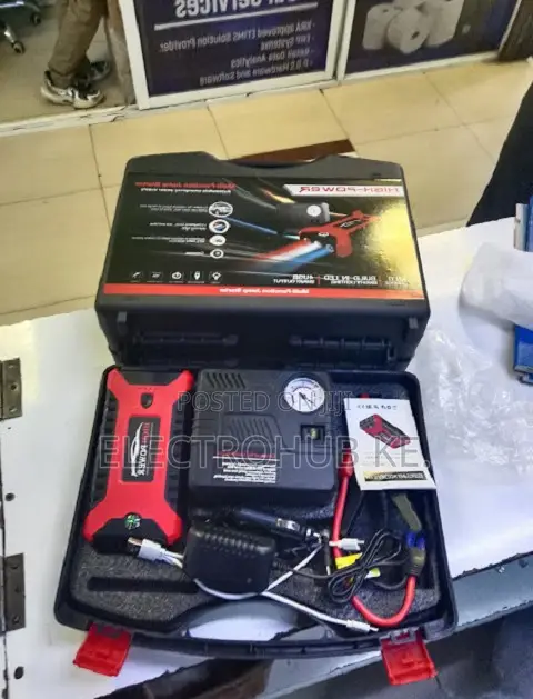 Portable Auto Emergency Jump Starter Power Pack
