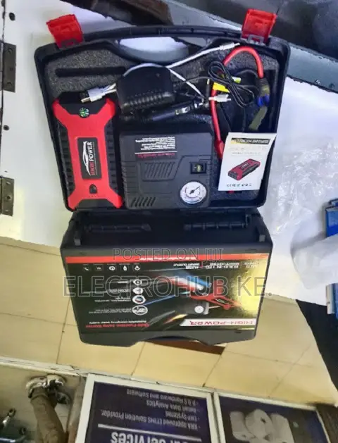 Portable Auto Emergency Jump Starter Power Pack