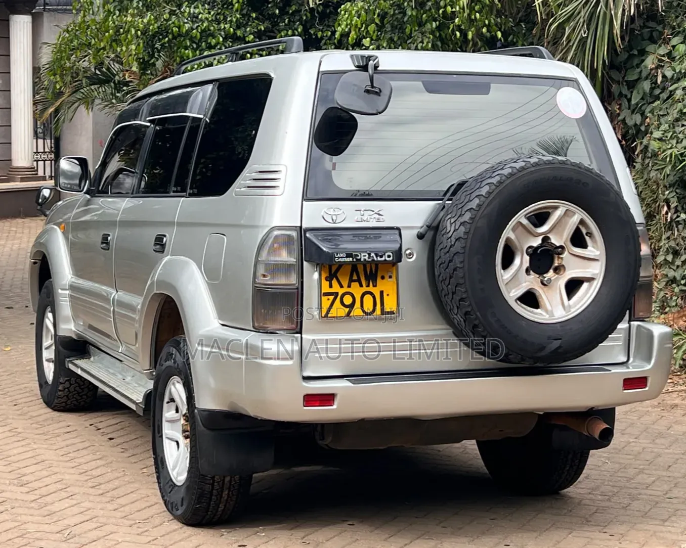 Toyota Land Cruiser Prado 2000 Silver