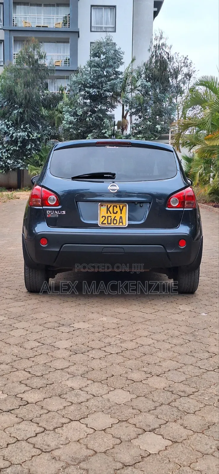 Nissan Dualis 2012 Gray