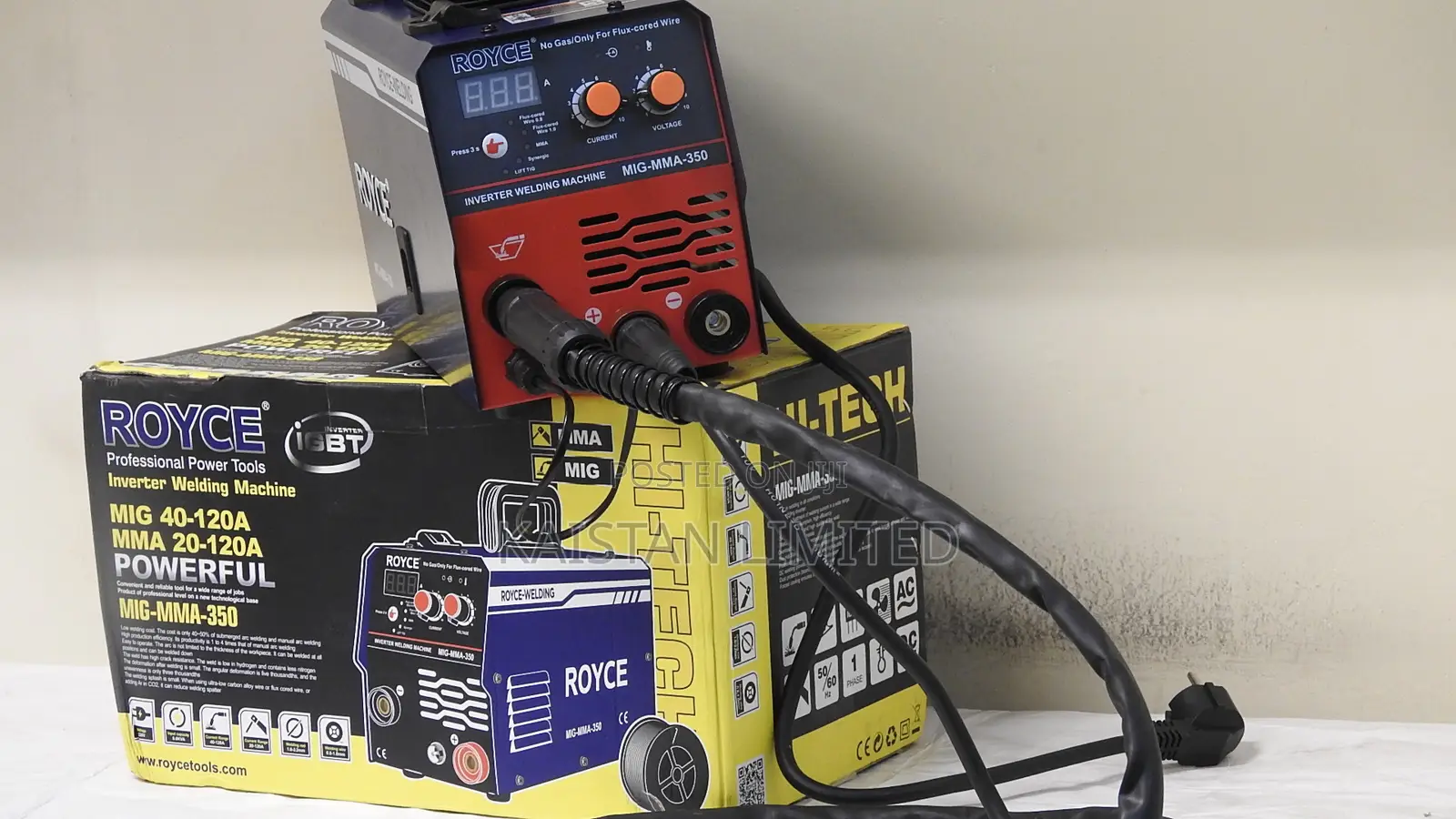Royce 350A Inverter MIG MMA Stick Dual Welding Machine
