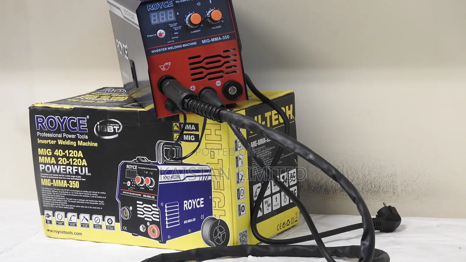 Royce 350A Inverter MIG MMA Stick Dual Welding Machine