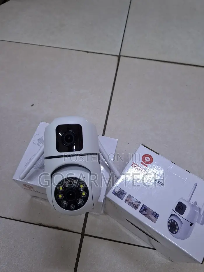 Wireless 4MP PTZ Security Camera – Dual Lens With Antenna