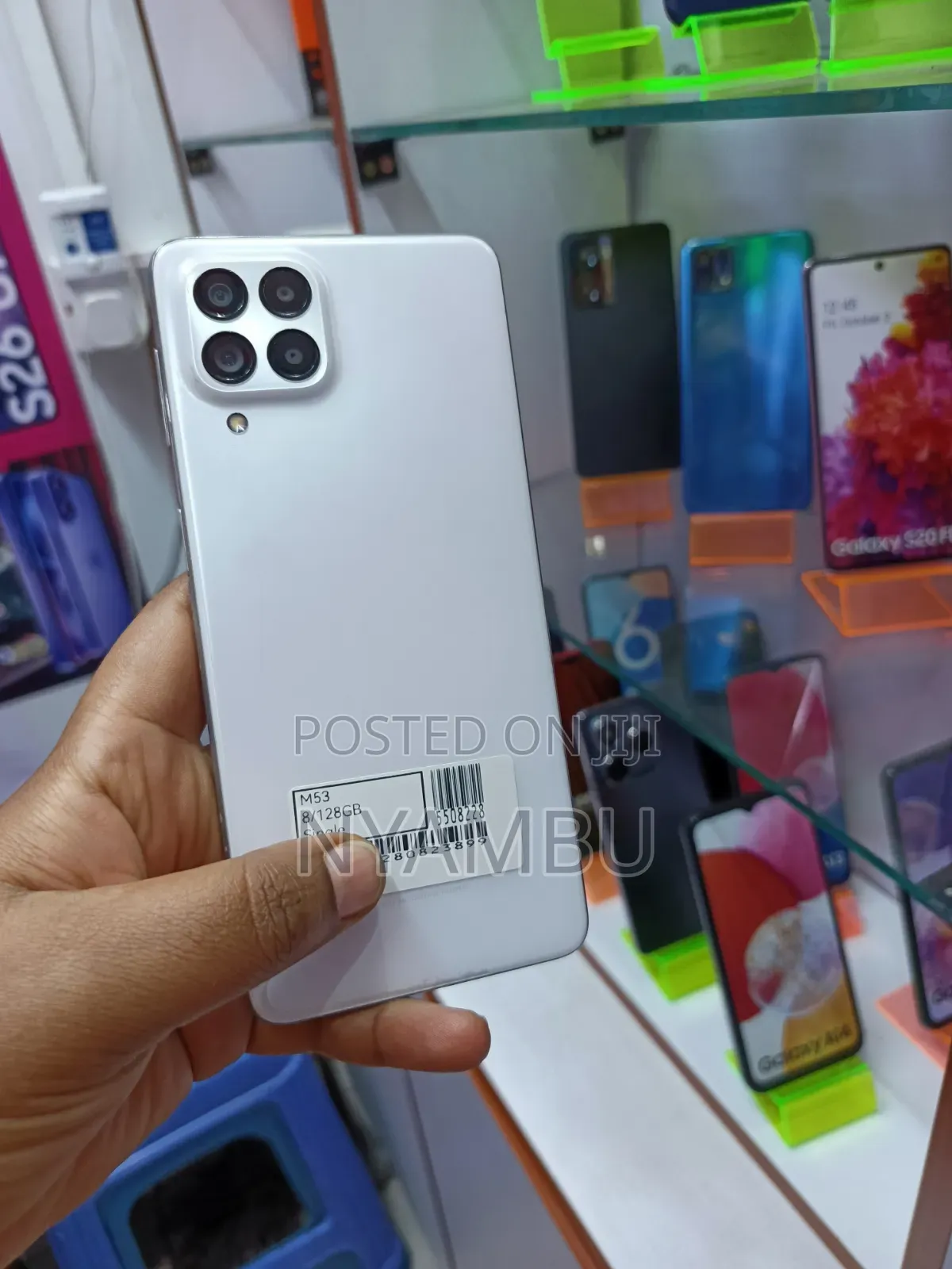 New Samsung Galaxy M53 128 GB White