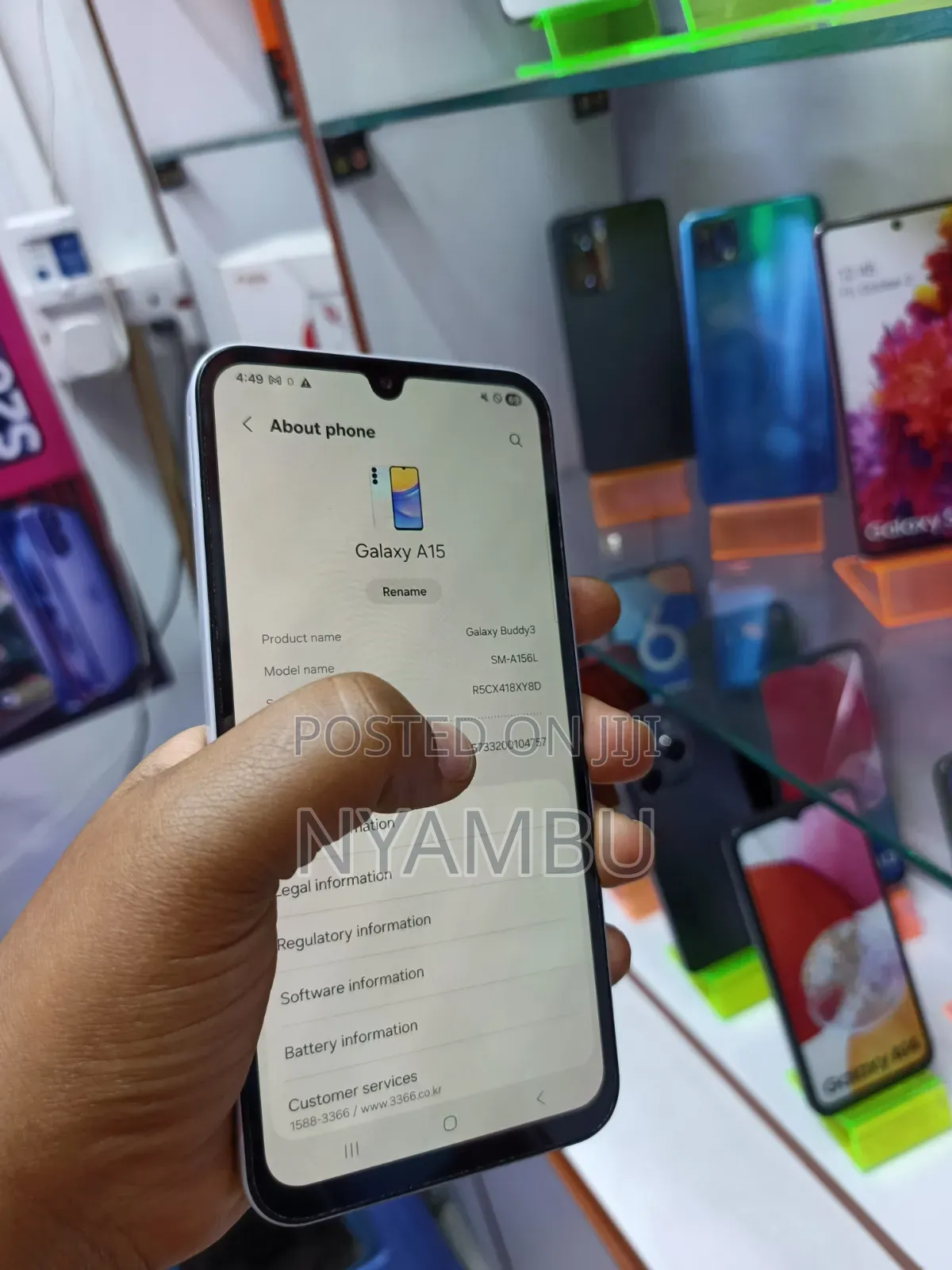 Samsung Galaxy A15 128 GB White