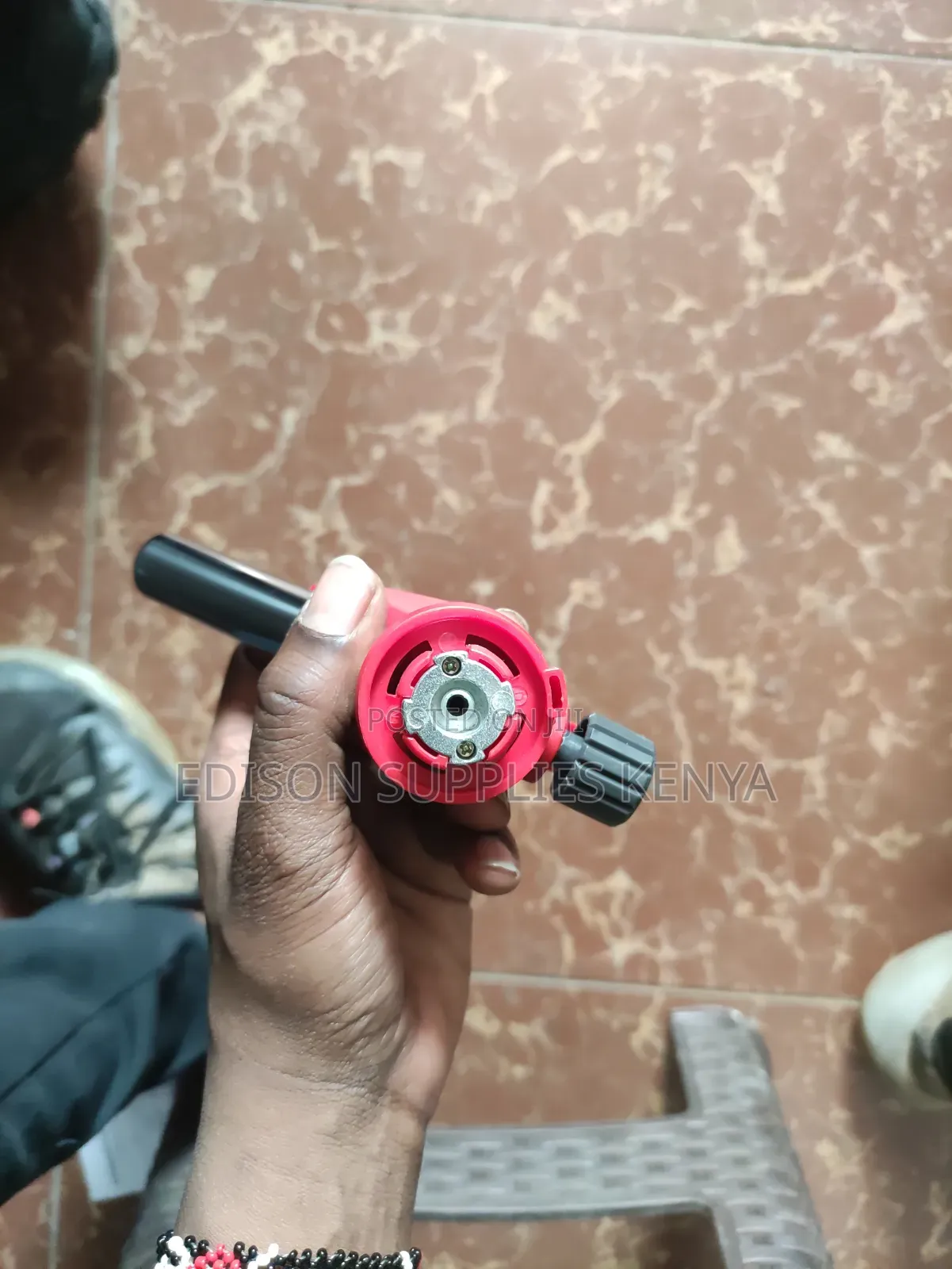 EMTOP Flame , Butane Gas Torch, Portable Welding Blow Torch, Piezo