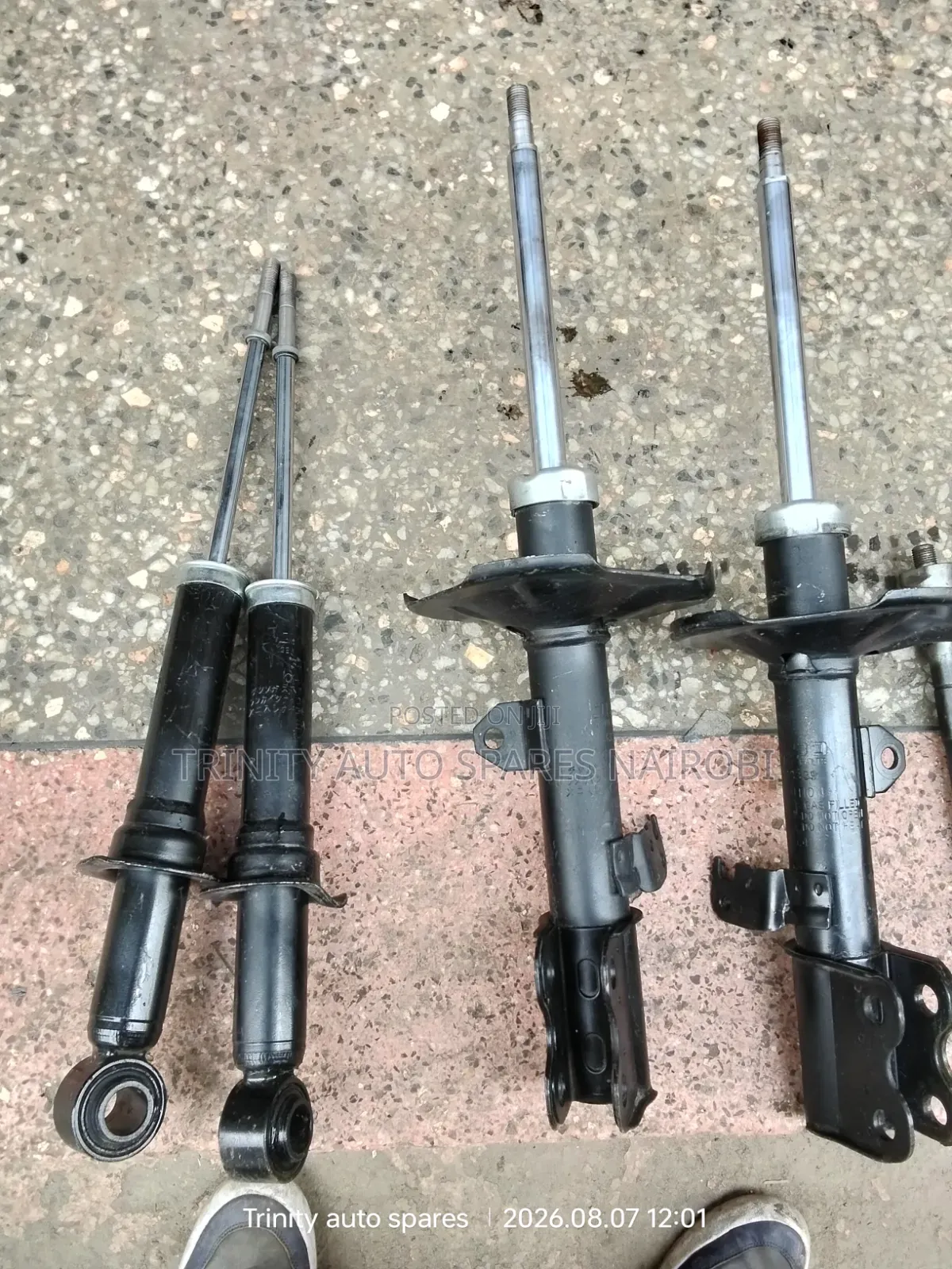 Toyota Fielder Old Model Full Suspension Diagnosis