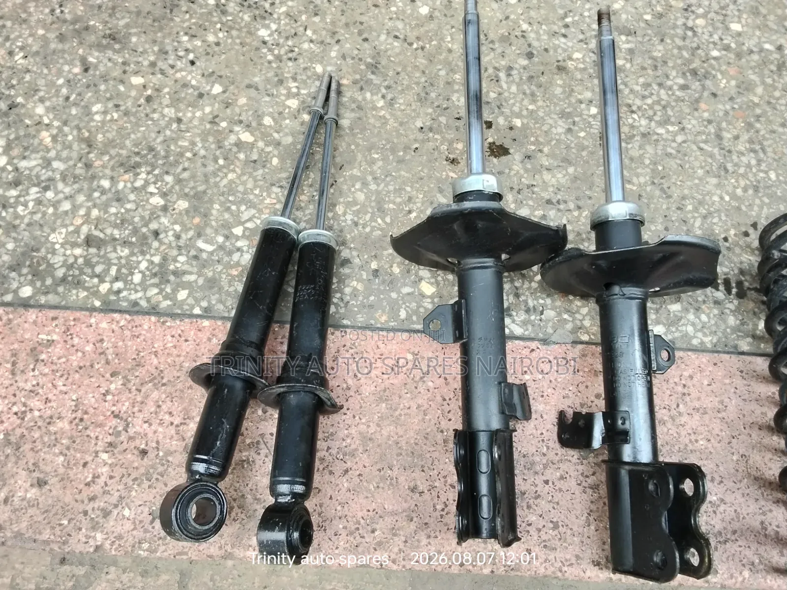 Toyota Fielder Old Model Full Suspension Diagnosis