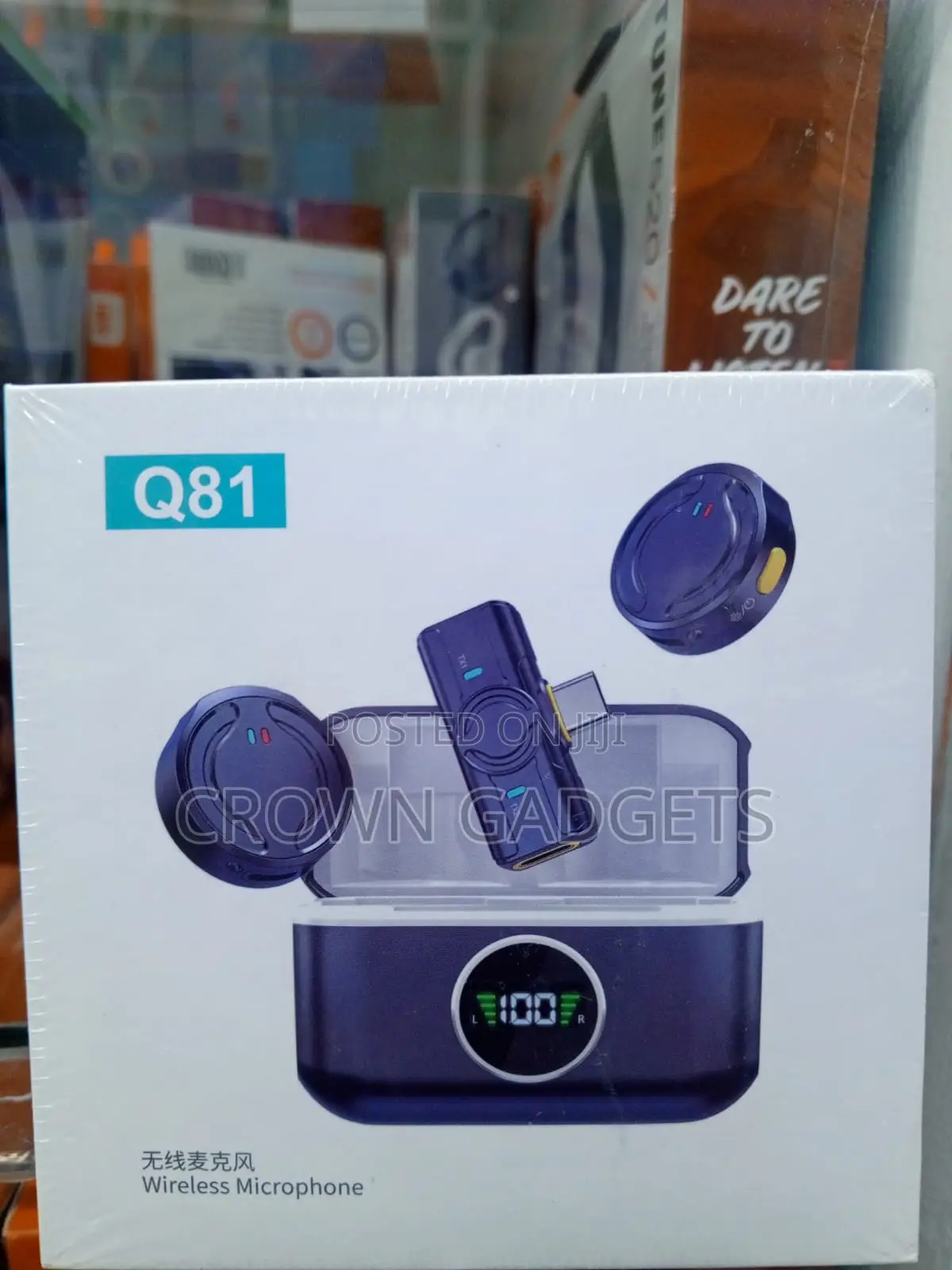Q81 Professional Wireless Audio Kit for Content Creators