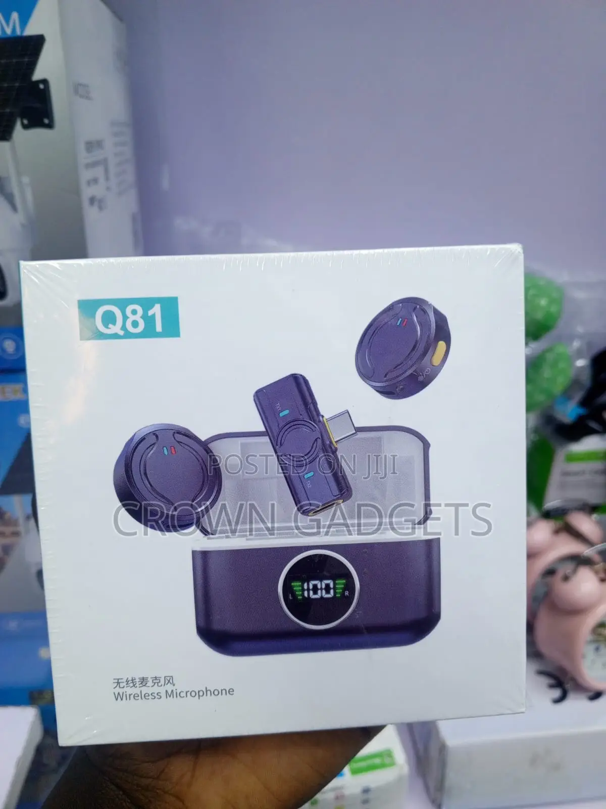 Q81 Professional Wireless Audio Kit for Content Creators