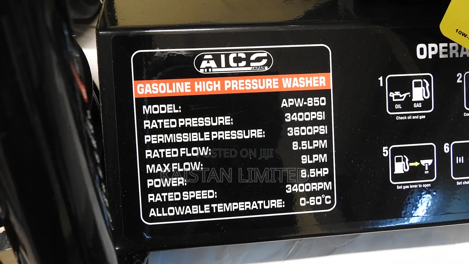 3400 PSI Petrol Power Washer 8.5HP Commercial Pressure Cleaner