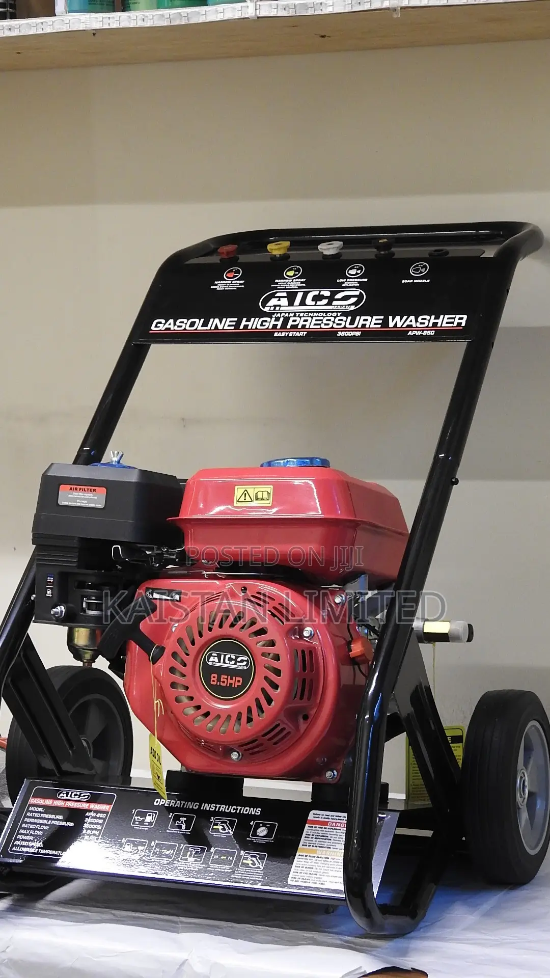 3400 PSI Petrol Power Washer 8.5HP Commercial Pressure Cleaner