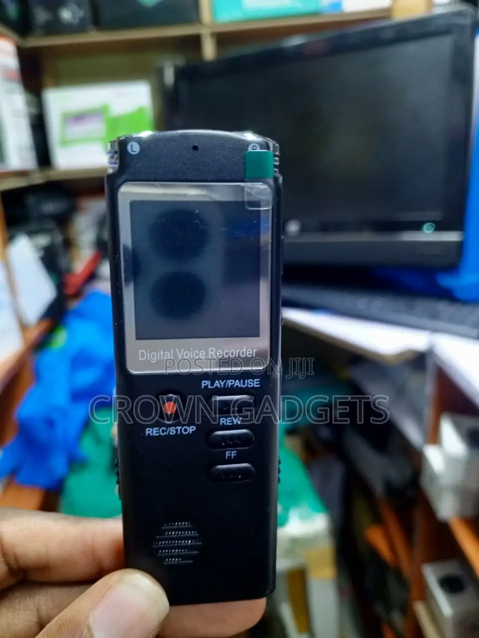 Portable 8GB Voice Recorder With LCD Display USB