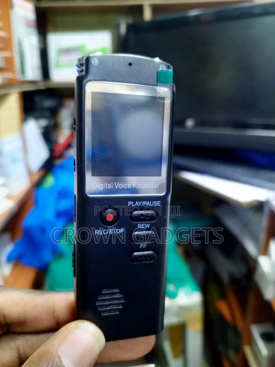 Rechargeable Digital Voice Recorder With MP3 Playback