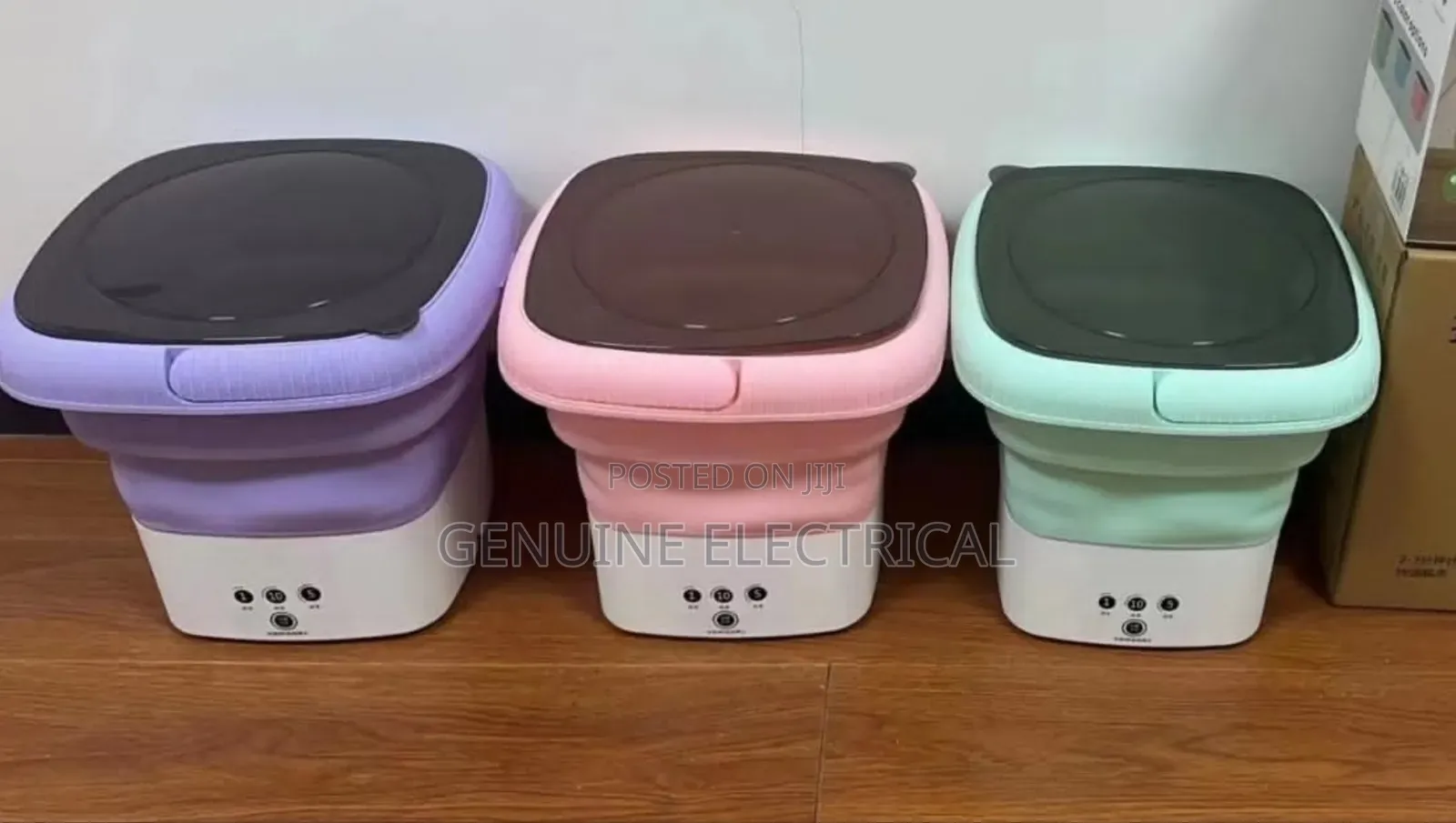 6 Litres Foldable Washing Machine for Clothes With Dryer Bucket