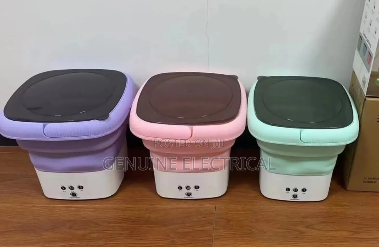 6L Foldable Washing Machine for Clothes With Dryer Bucket