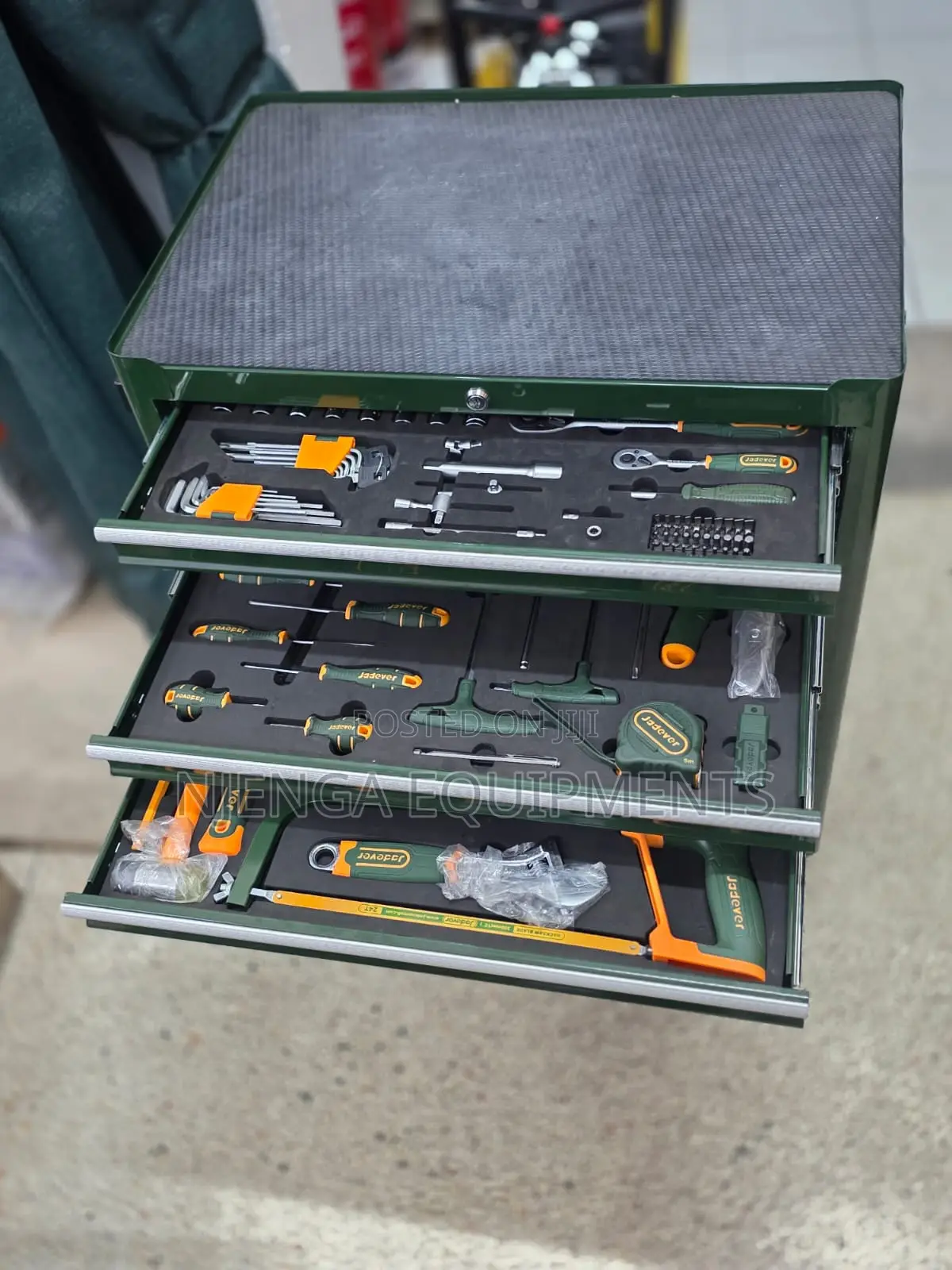 Jadever 7-Drawer Tool Cabinet Set