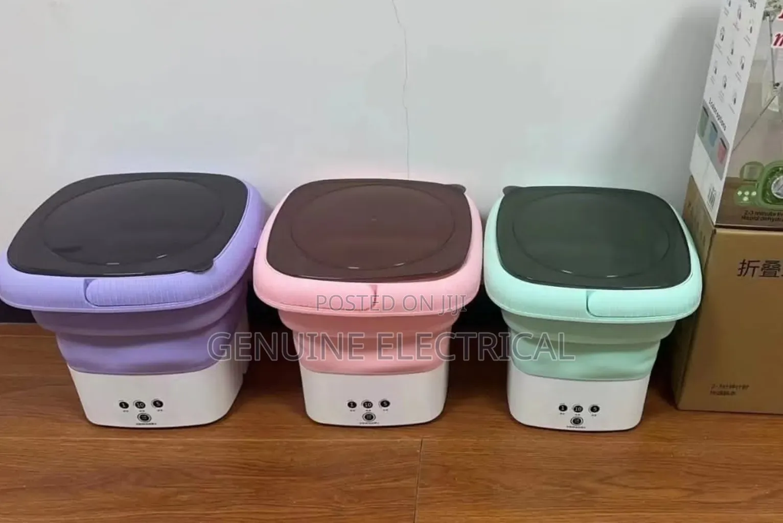 6L Foldable Washing Machine for Clothes With Dryer Bucket