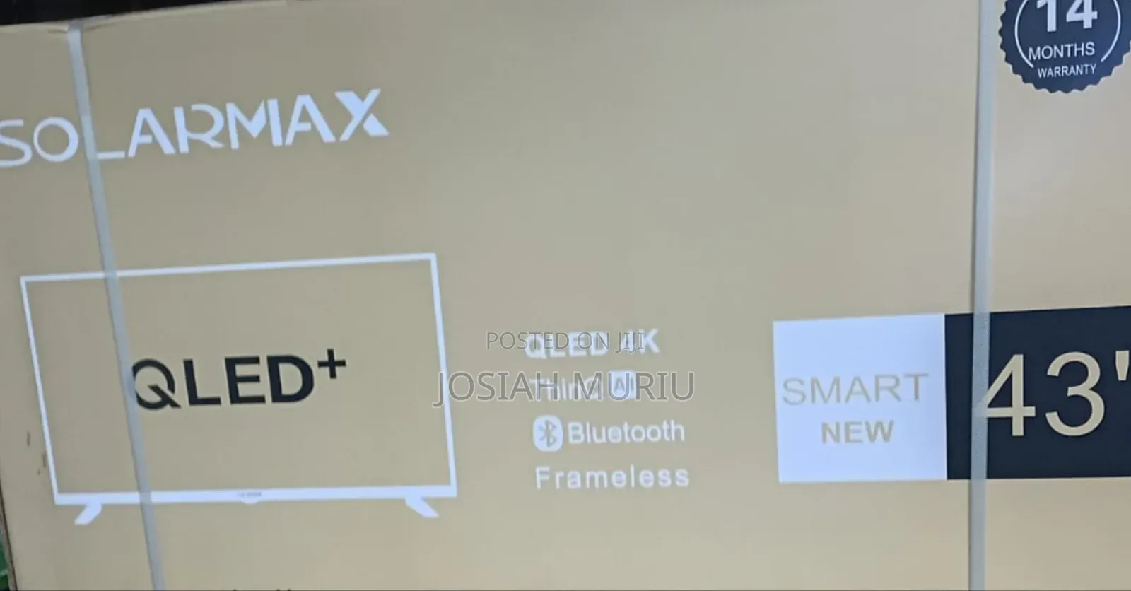 Solarmax 43 Inches TV