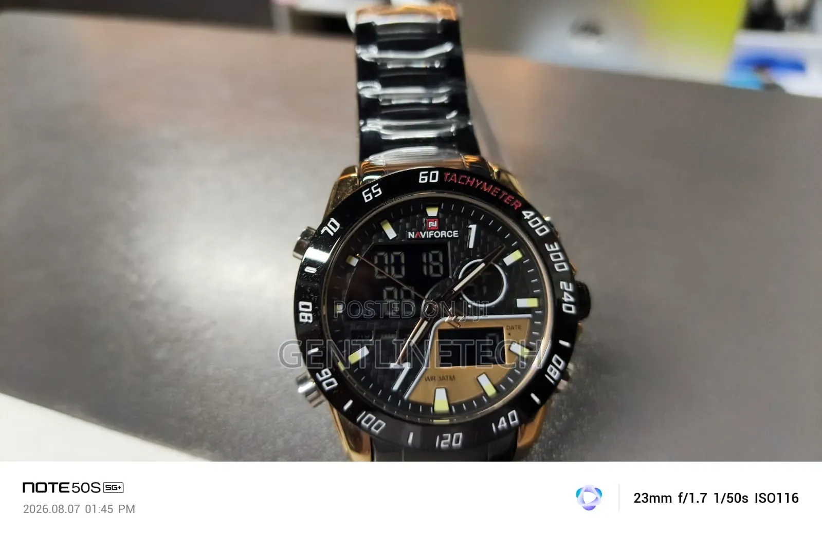 Naviforce 9171 Black Men's Watch