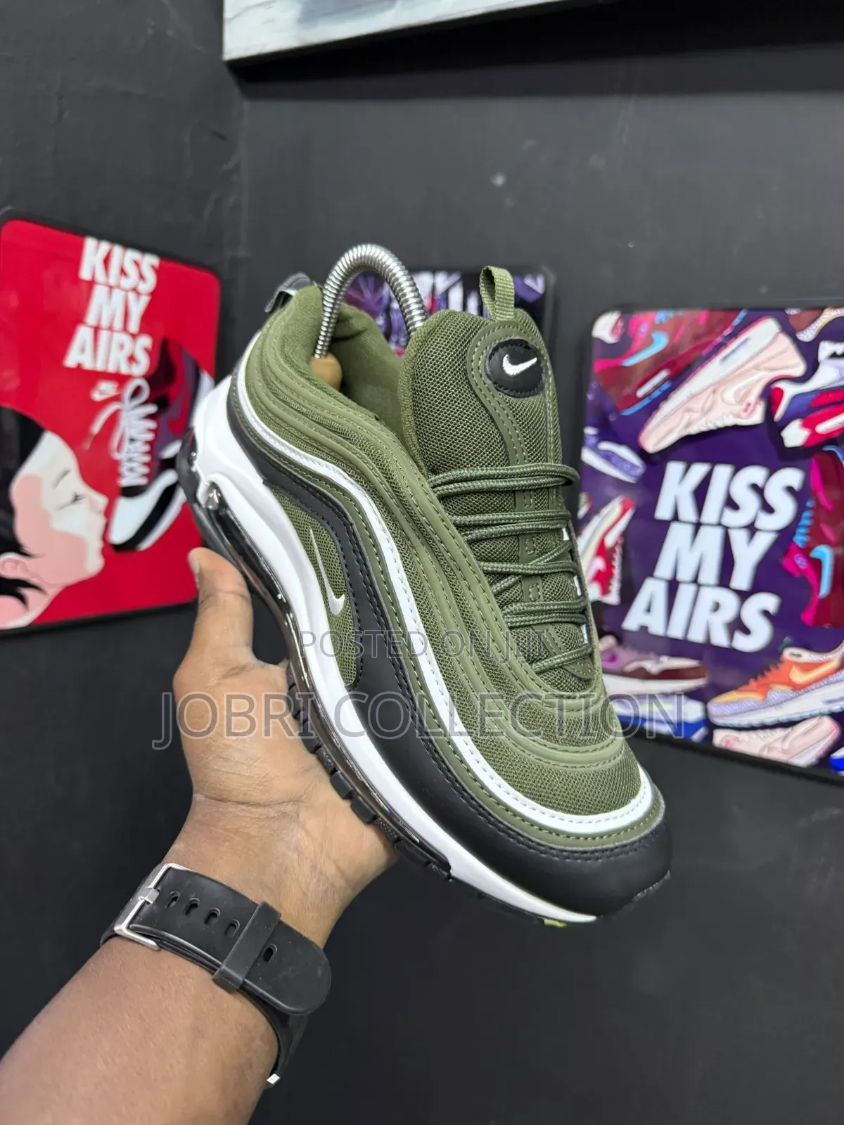 Nike Airmax 97 Olive Green Sneakers