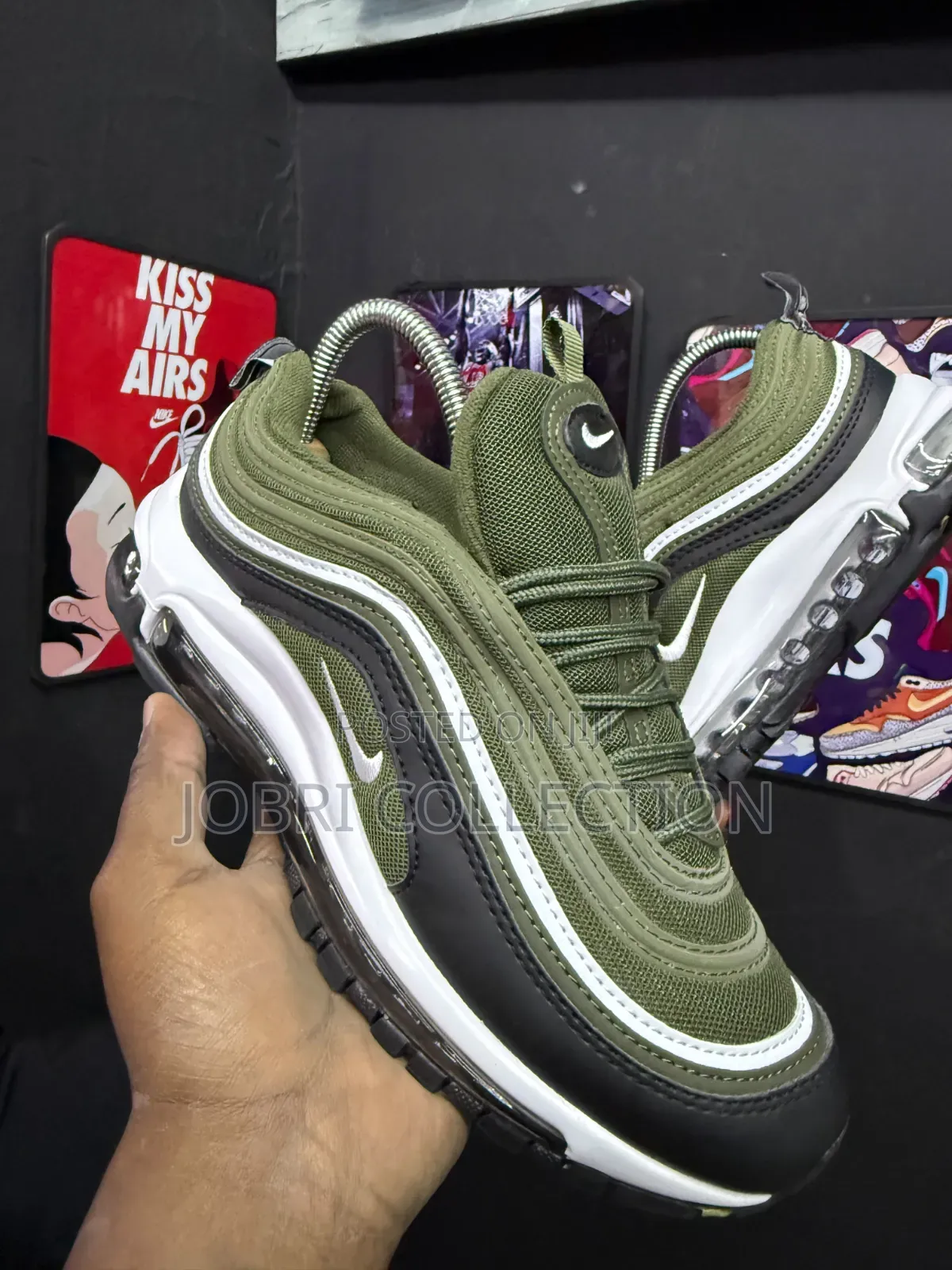 Nike Airmax 97 Olive Green Sneakers