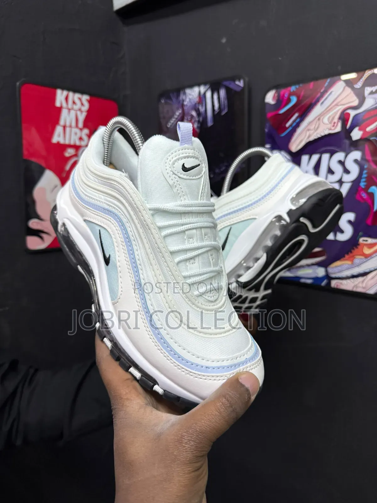 Nike Airmax 97 Olive Blue Sneakers