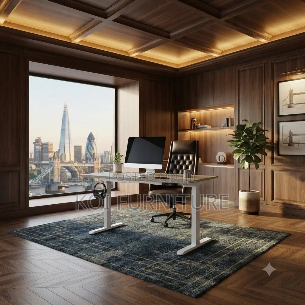 Office Desk; 1400mm Electrical Height Home Studio Desk