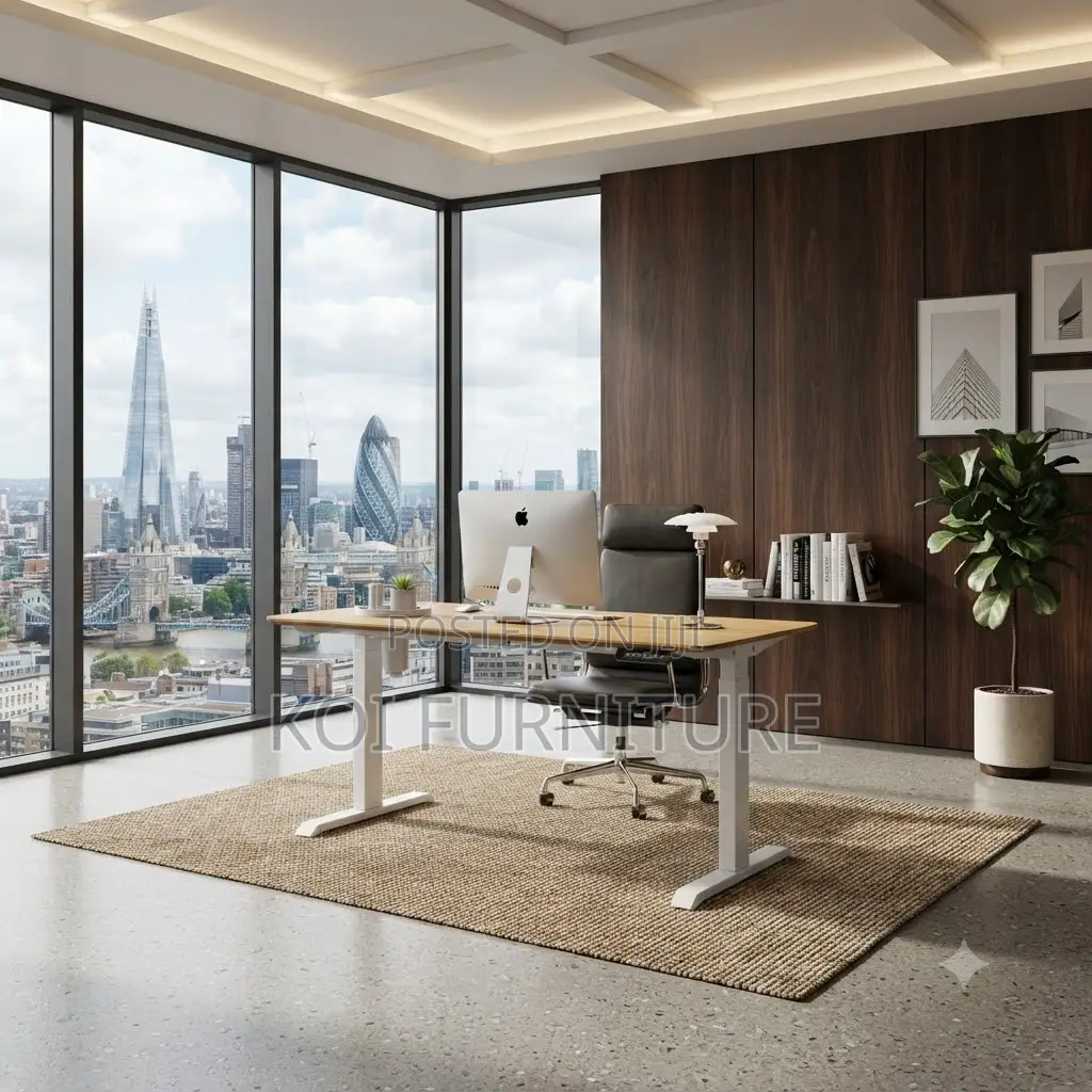 Office Desk; 1400mm Electrical Height Home Studio Desk