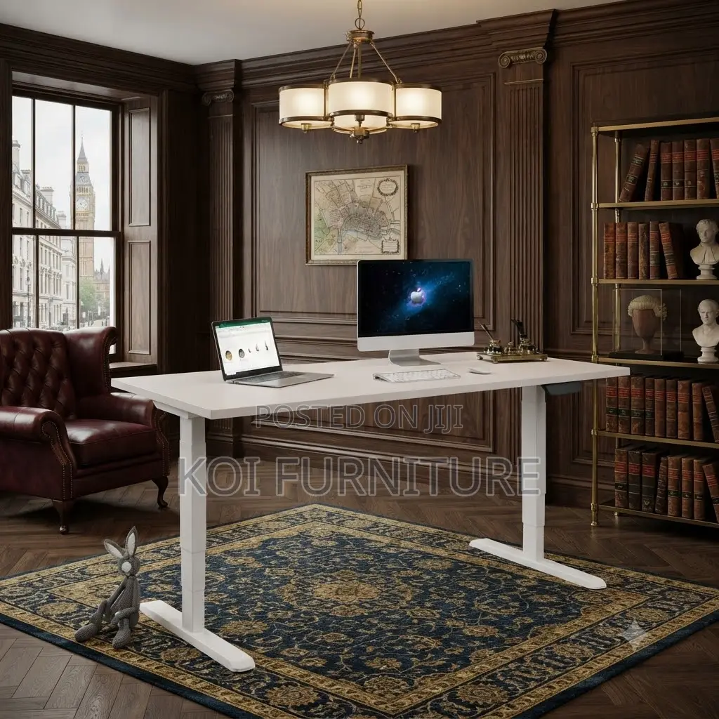 Office Desk; 1400mm Electrical Height Home Studio Desk
