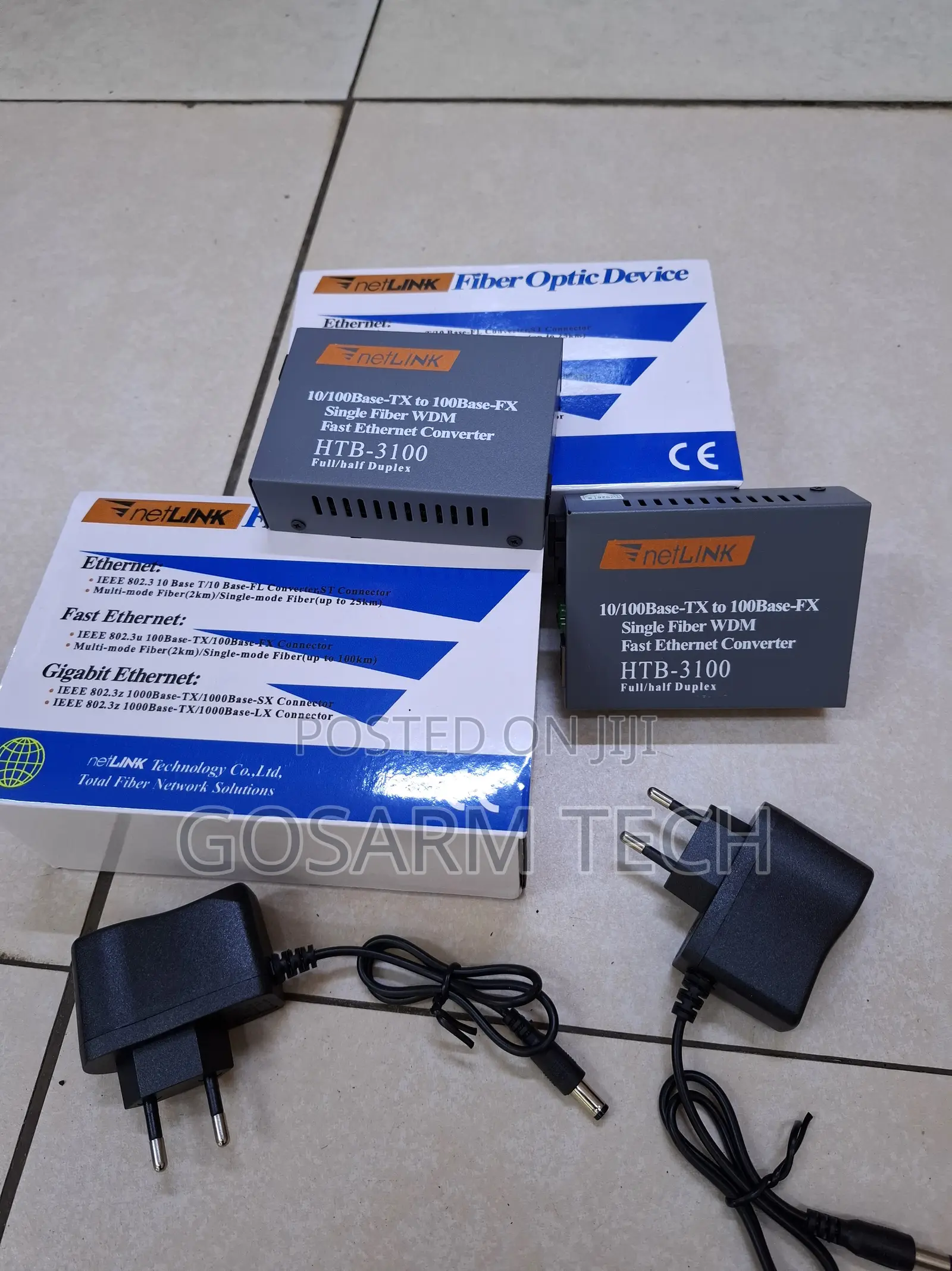 Netlink 10/100Mbps Fiber Optic Ethernet Media Converter