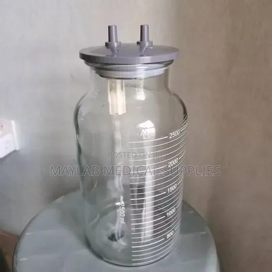 Suction Machine Jar 5000ml – 5 Litre Medical Suction Collection Bottle